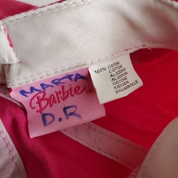 Vintage 90's Pink Barbie Kids Hat - Picture 7 of 7